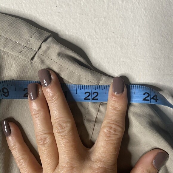 Nautica Mens Full Zip Performance Jacket Size XXL Khaki Beige - Picture 11 of 12